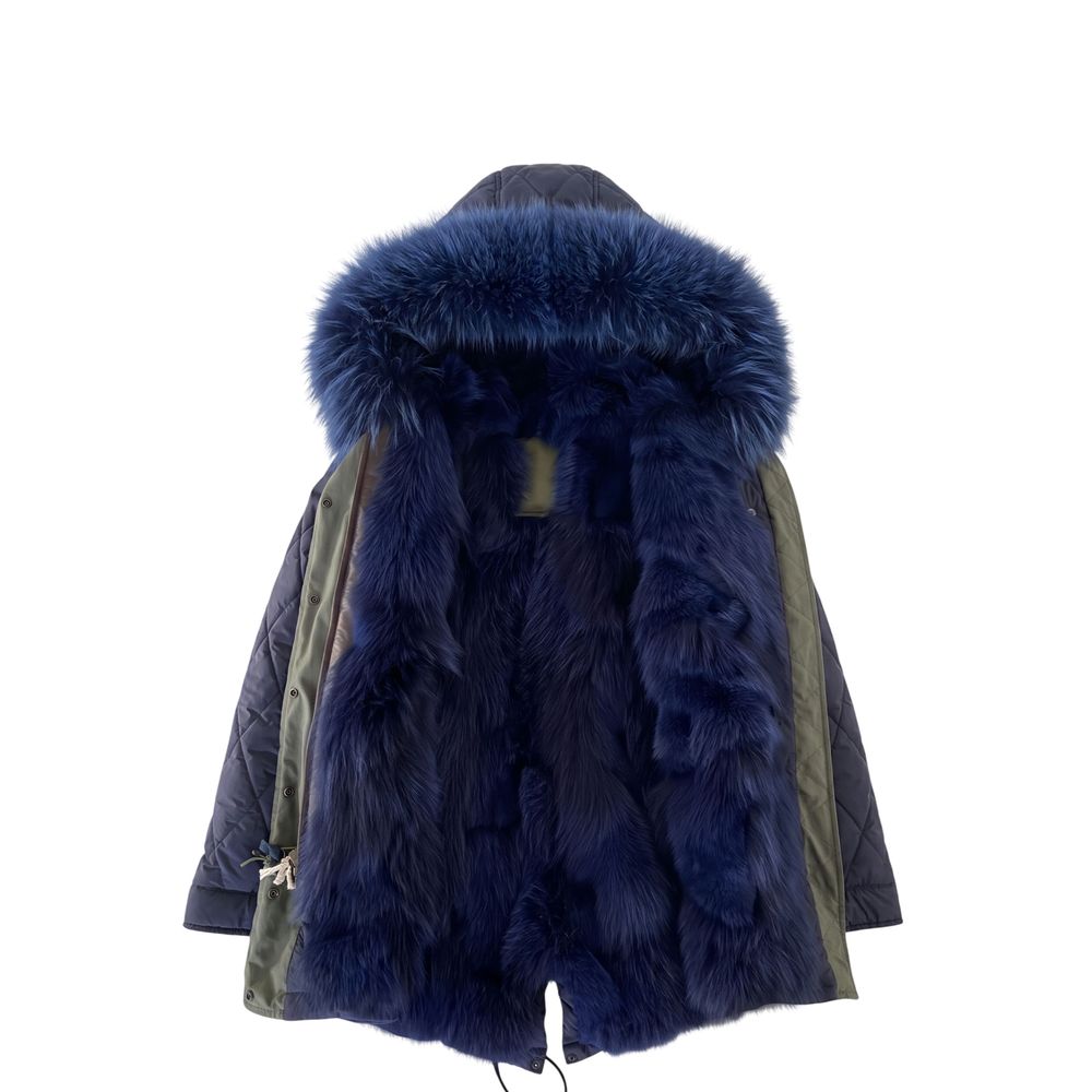 Mr&Mrs Italy Blaue Baumwolljacke für Damen