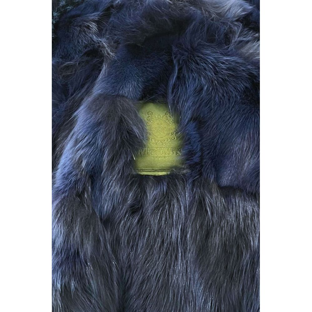 Mr&Mrs Italy Blaue Baumwolljacke für Damen