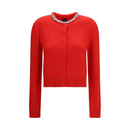 PINKO Mehrfarbige Strickjacke aus Wolle Oves Aries