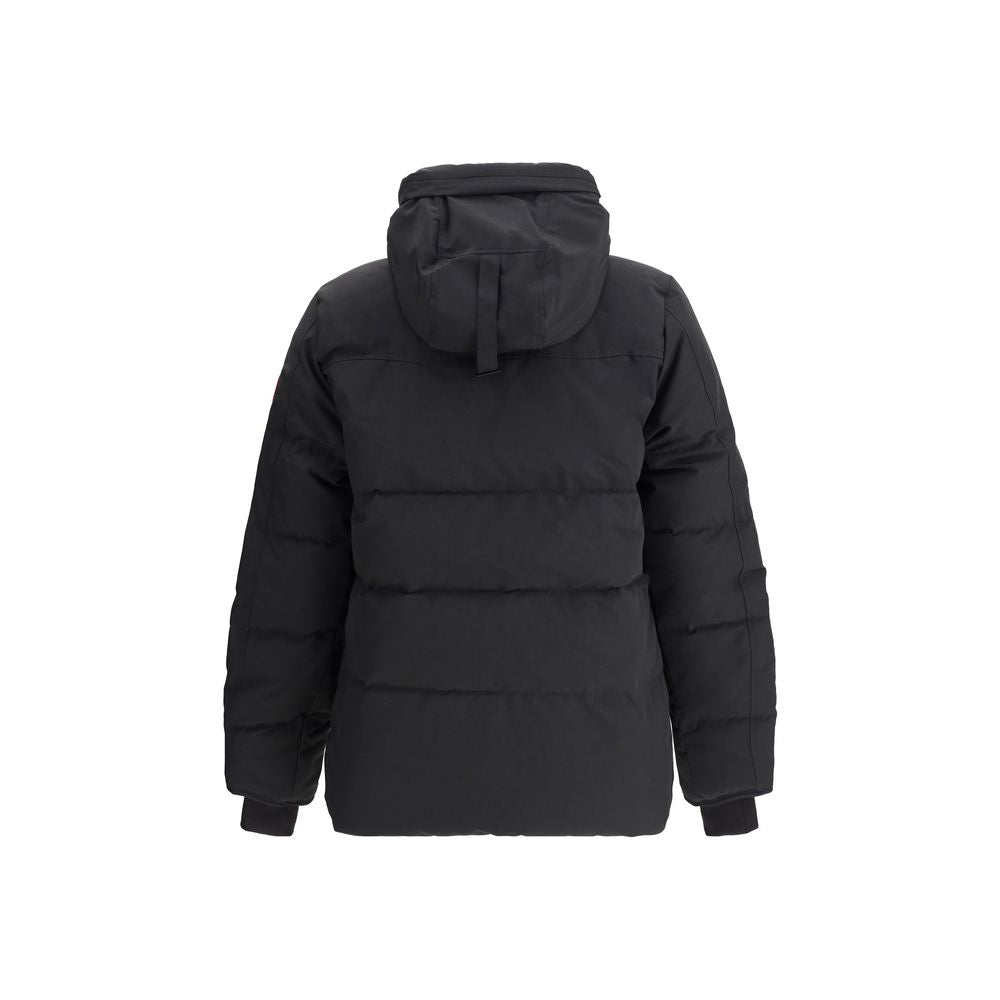 Canada Goose Schwarzer Parka aus Baumwolle
