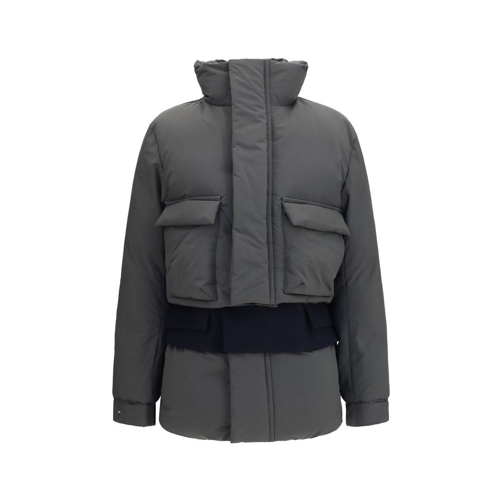Sacai Mehrfarbiger Polyester-Mantel