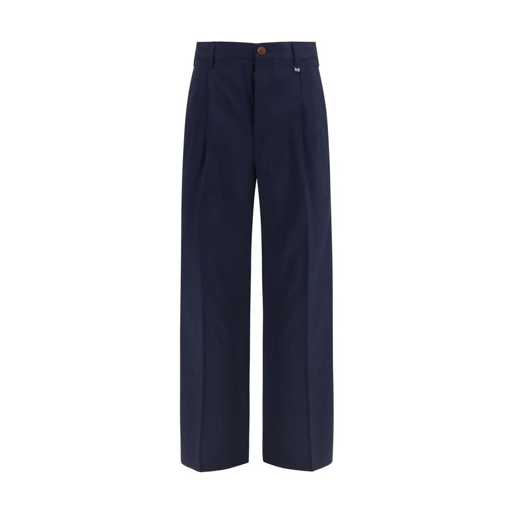 Vivienne Westwood Blaue Hose aus Wolle Oves Aries