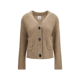 Allude Beige Cashmere Cardigan