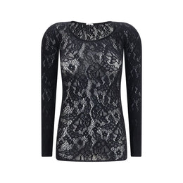 Wolford Schwarzes Polyamid-Hemd