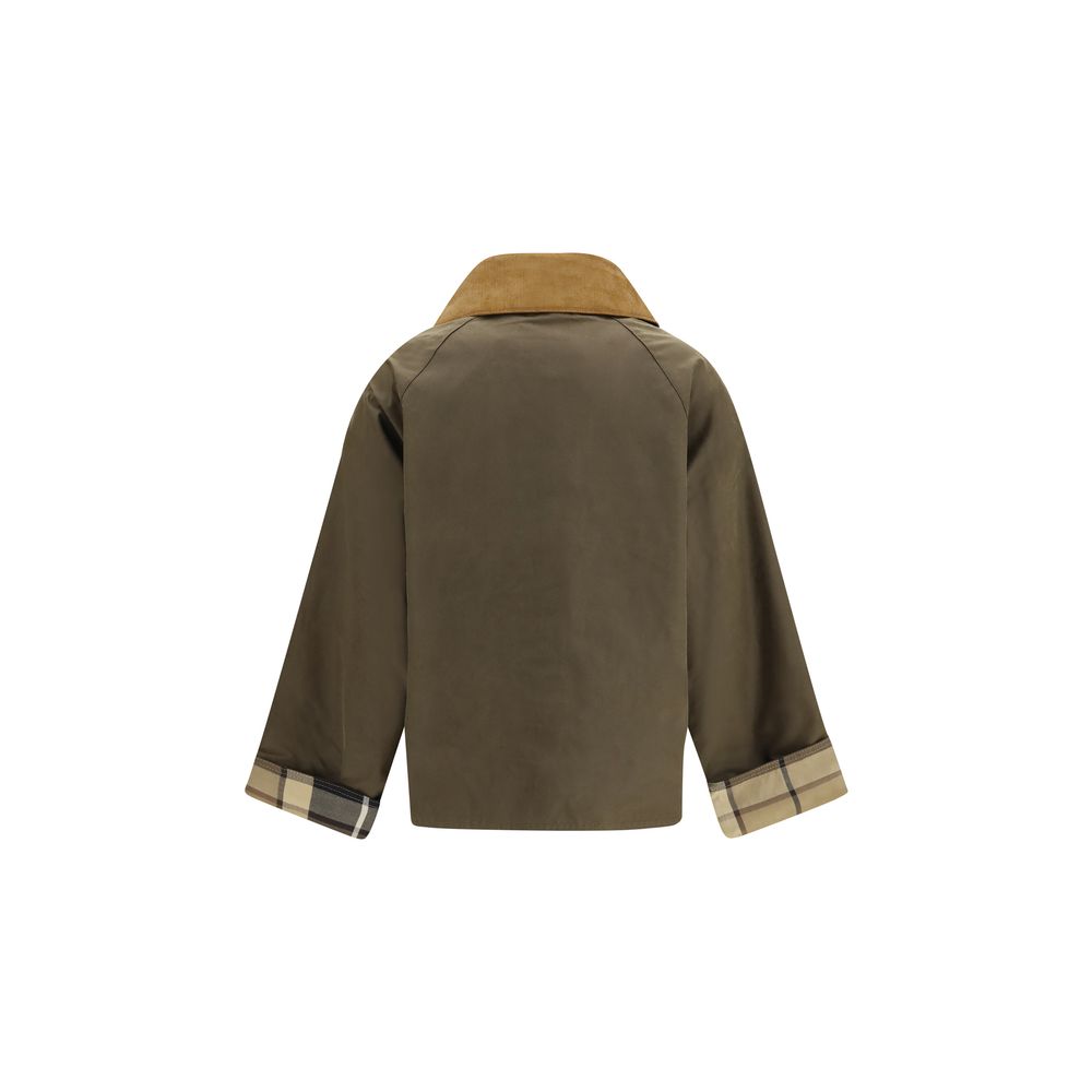 Barbour Baumwolljacke in Zweifarbenoptik