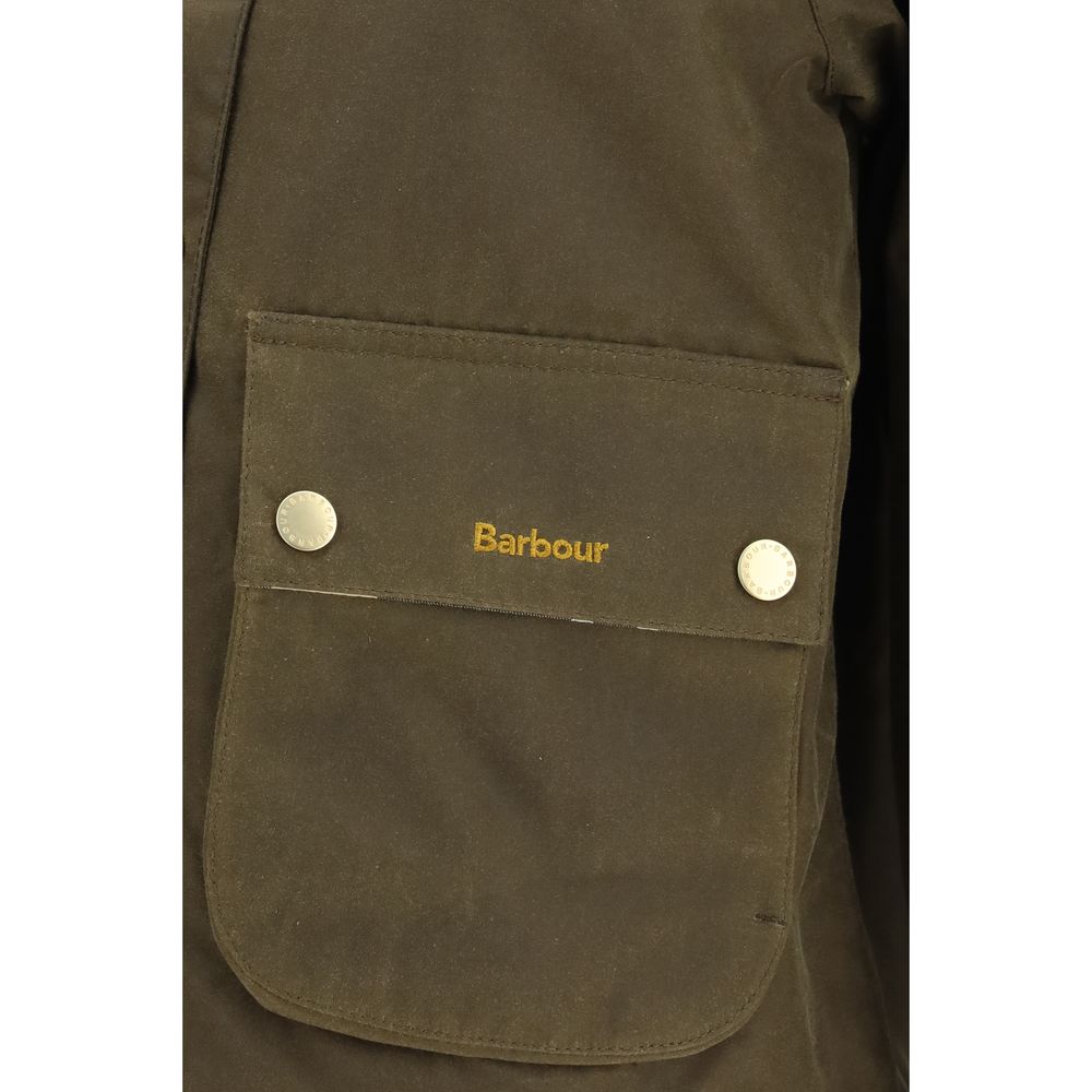 Barbour Baumwolljacke in Zweifarbenoptik