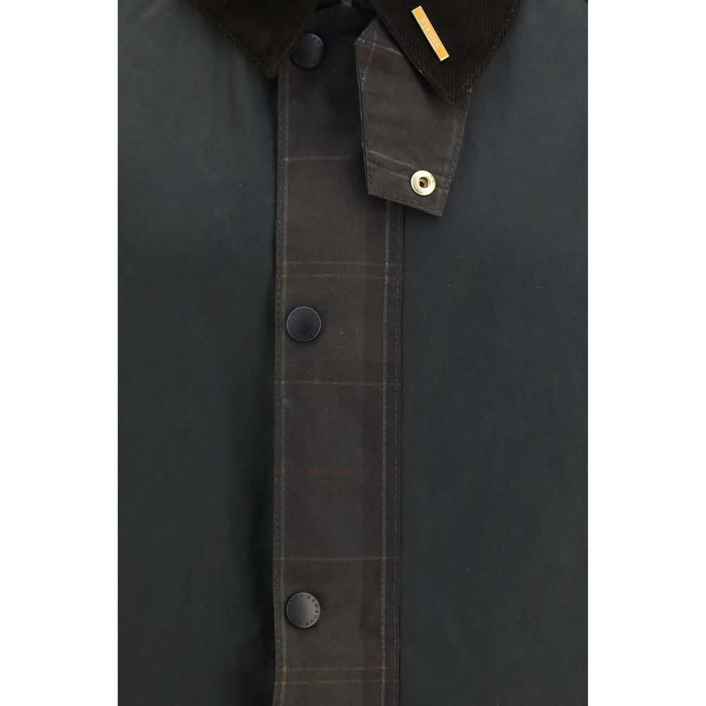 Barbour Baumwolljacke in Zweifarbenoptik