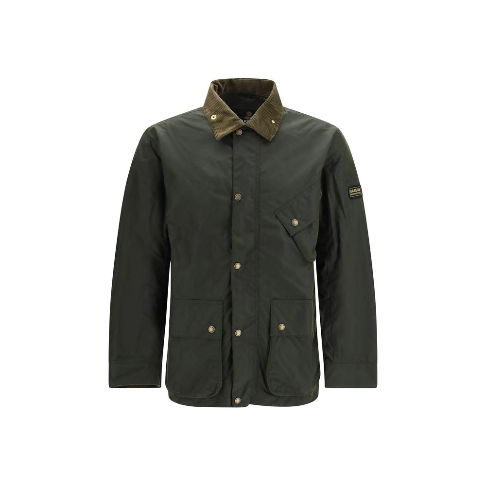 Barbour International Baumwolljacke in Zweifarbenoptik