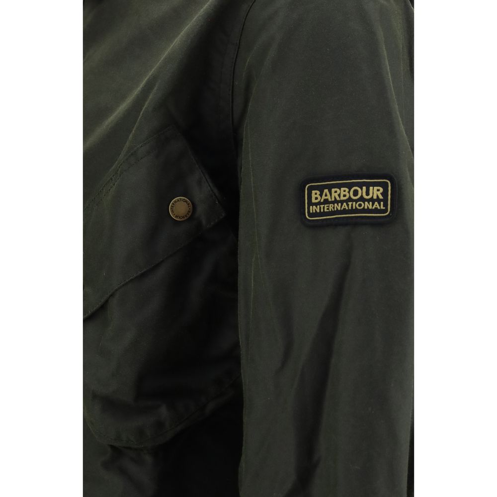 Barbour International Baumwolljacke in Zweifarbenoptik
