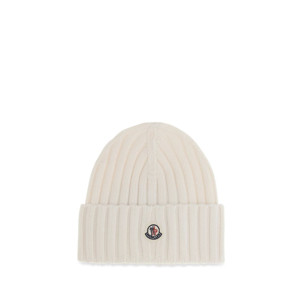 Moncler Weiße Wollmütze Oves Aries