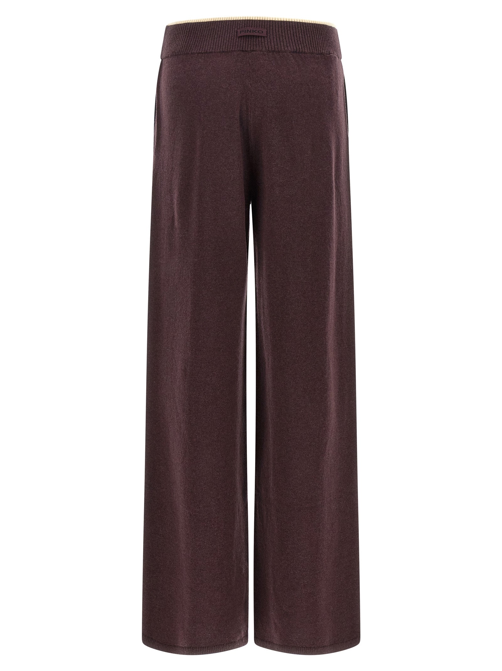 PINKO Lila Wollhose