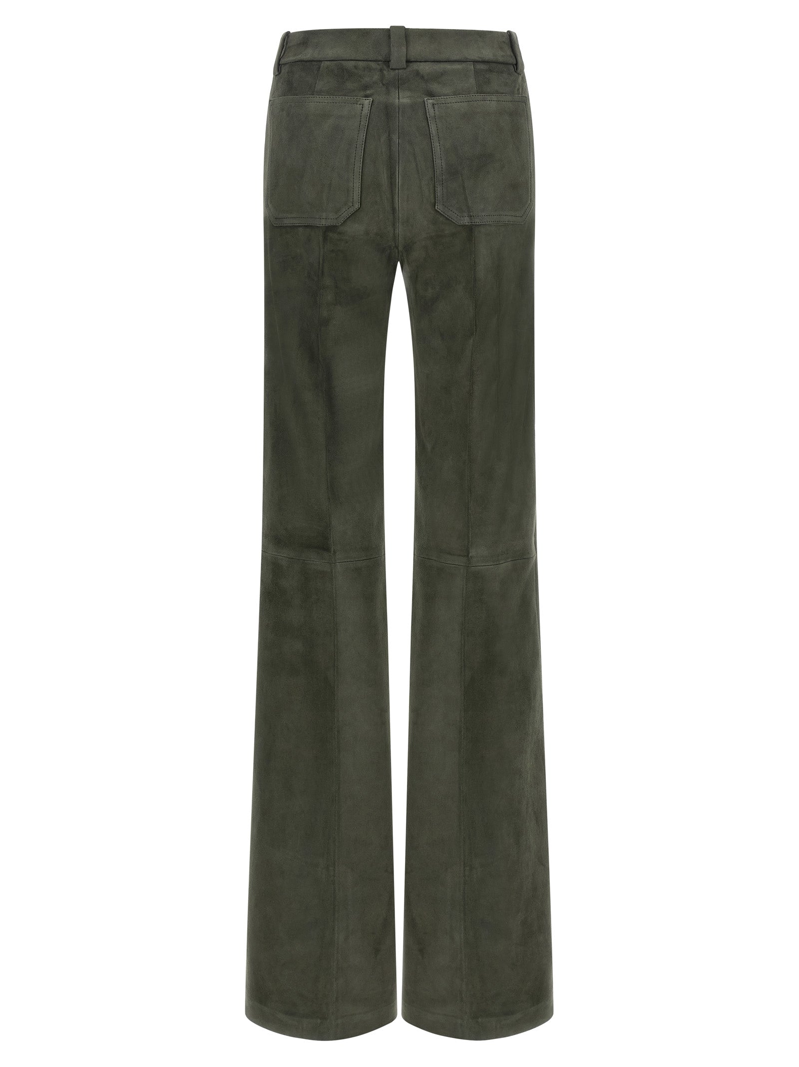 STOULS Graue Lammlederhose