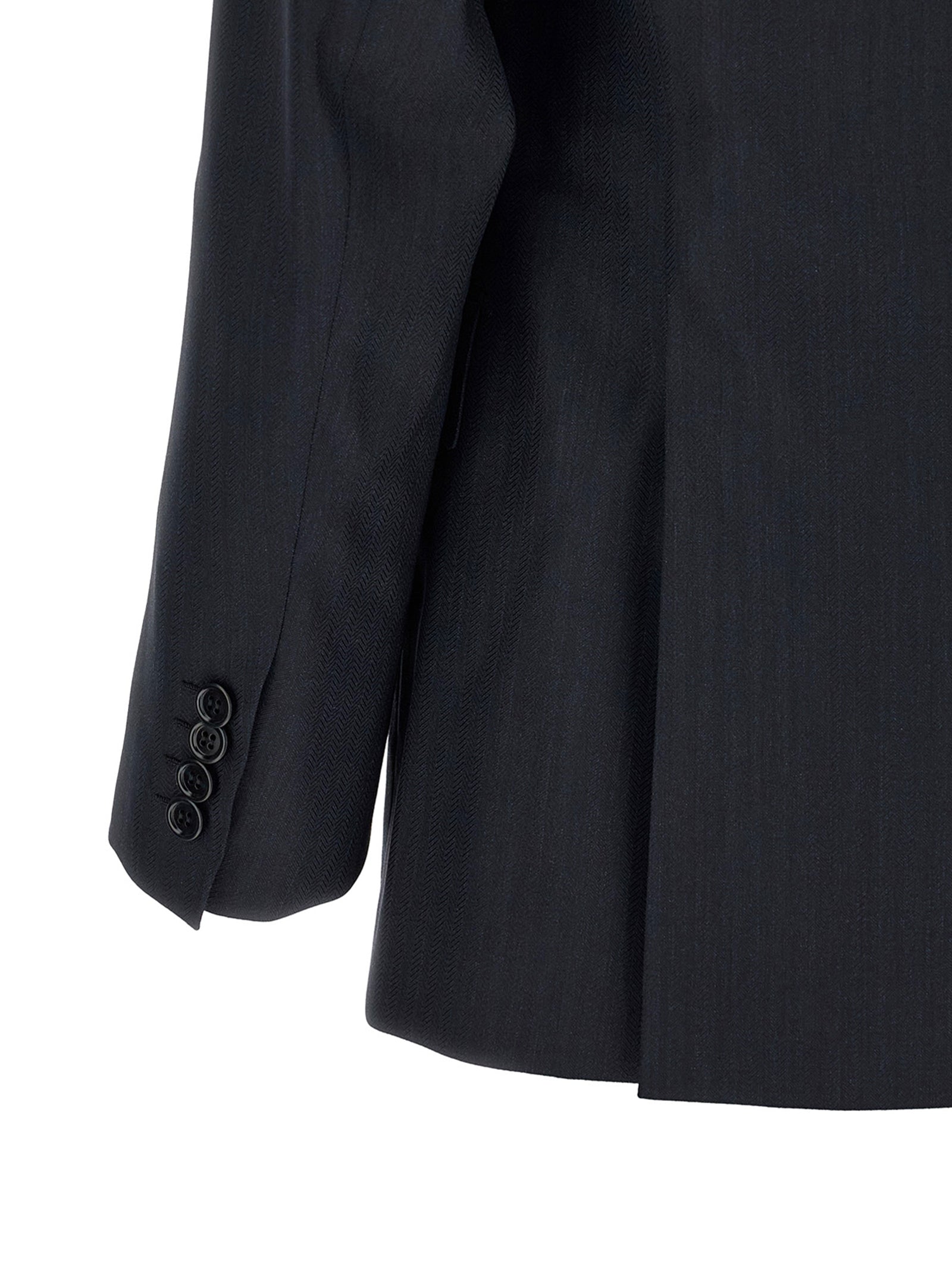 Brioni Blauer Wollanzug Zweiteiler