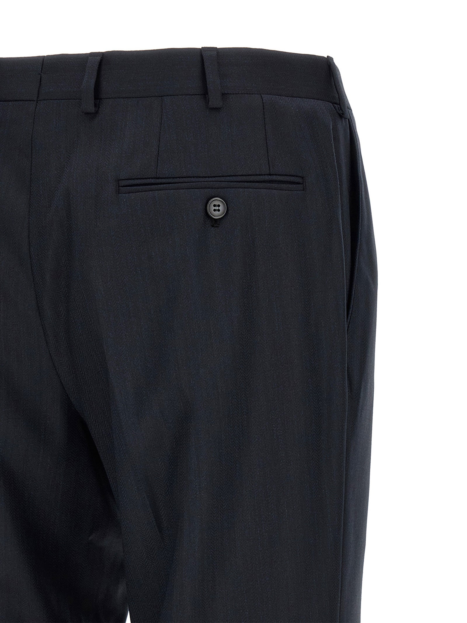 Brioni Blauer Wollanzug Zweiteiler