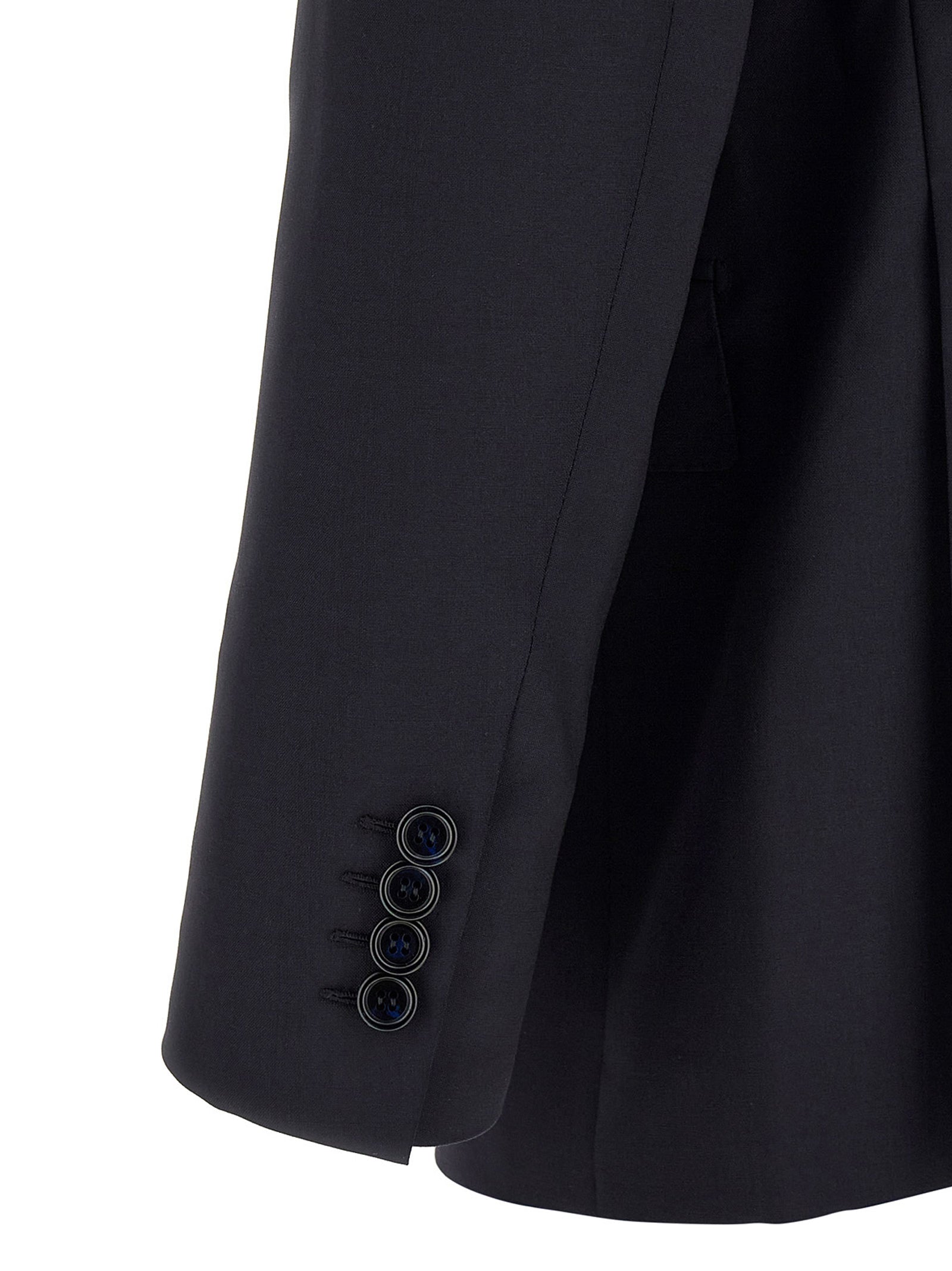 Brioni Blauer Wollanzug Zweiteiler