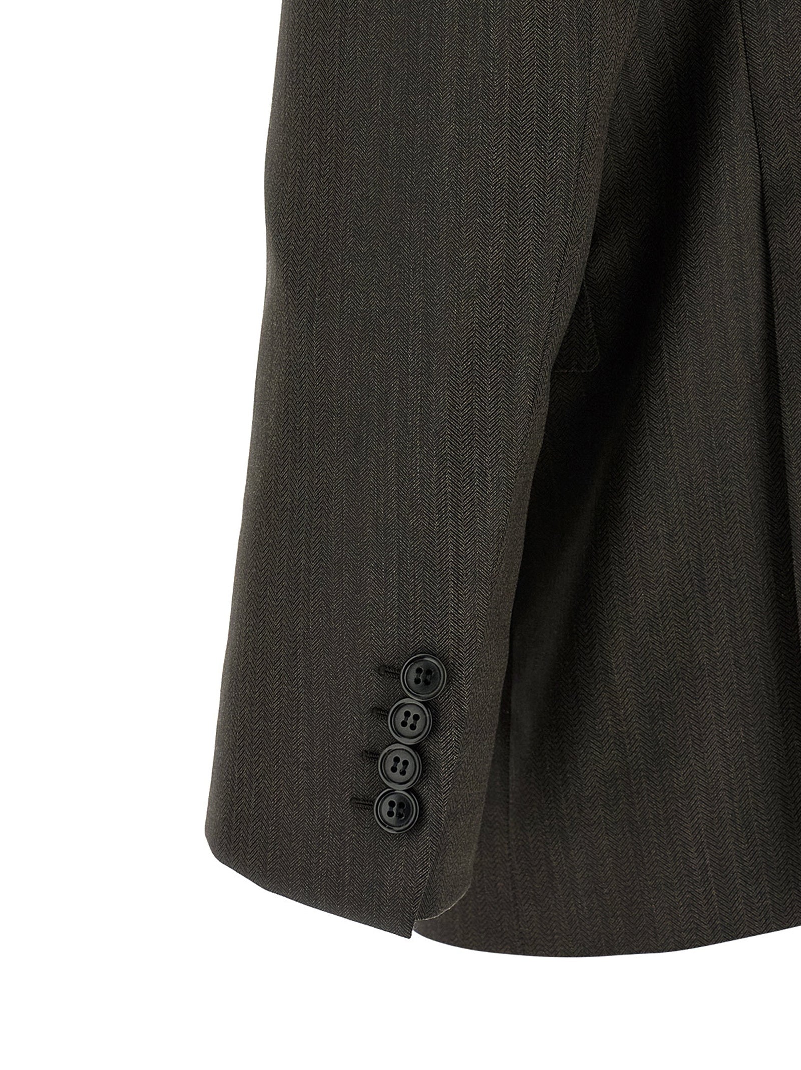Brioni Brauner Woll-Zweiteiler