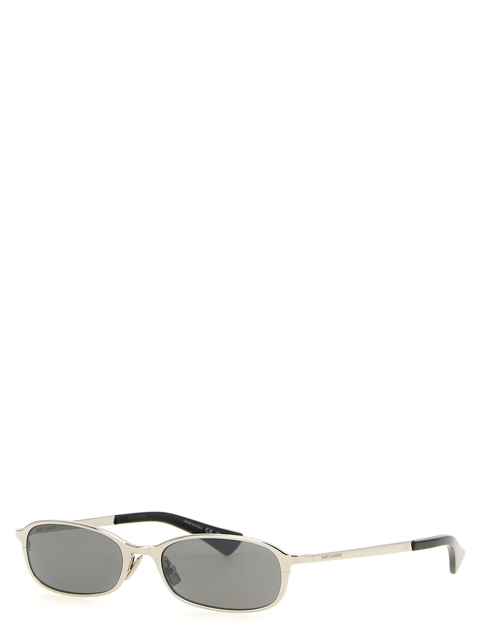 Saint Laurent Graue Sonnenbrille aus Acetat