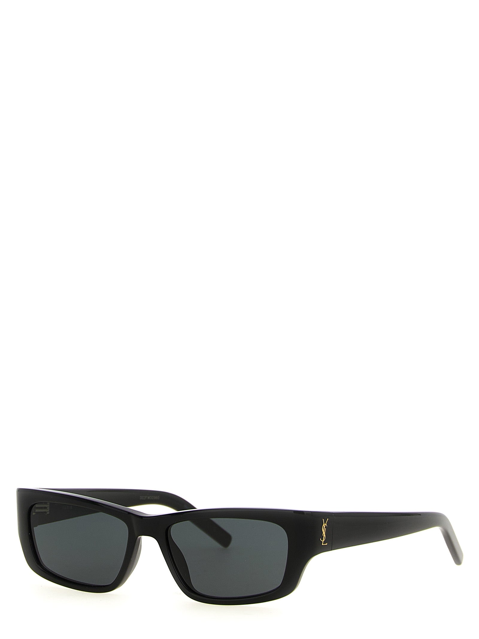 Saint Laurent Schwarze Sonnenbrille aus Acetat