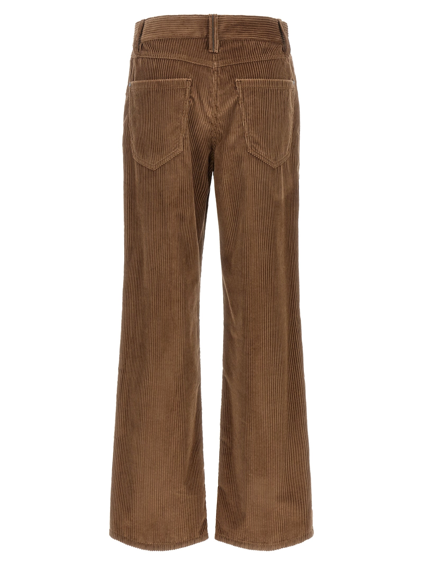 Brunello Cucinelli Braune Baumwollhose für die Freizeit