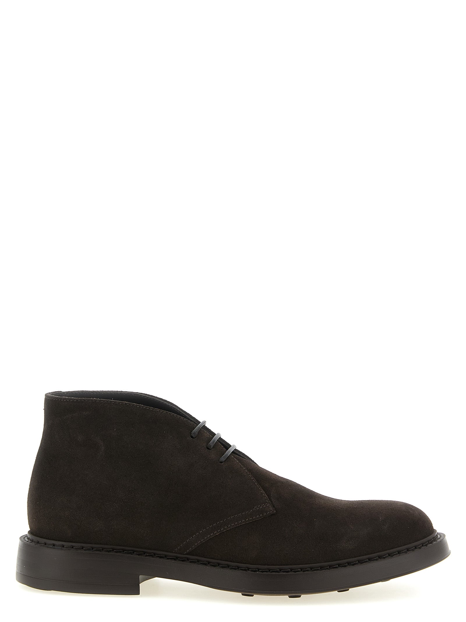 Doucal's Braune Stiefeletten aus Ziegenleder
