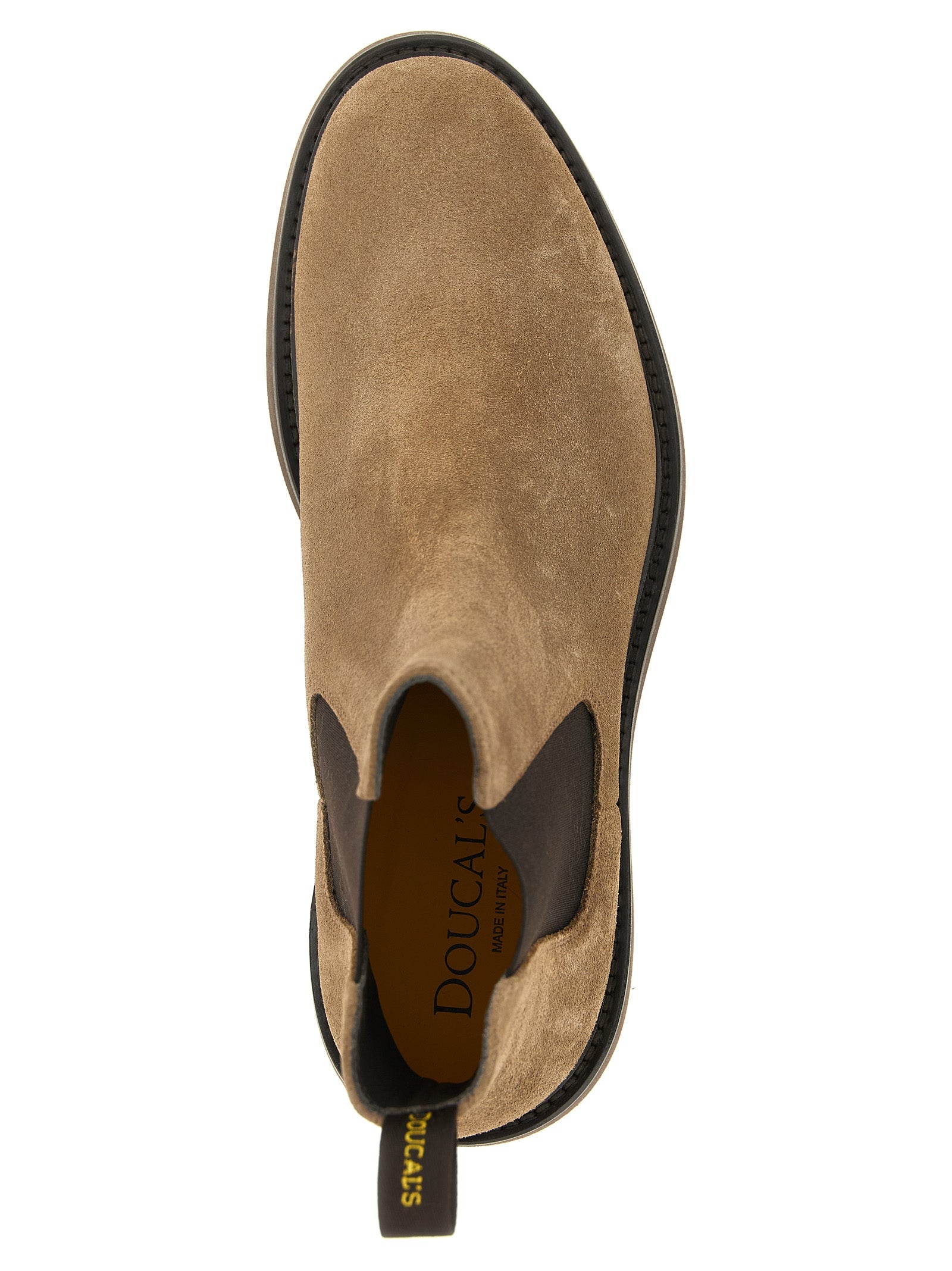 Doucal's Beige Lammleder Stiefeletten