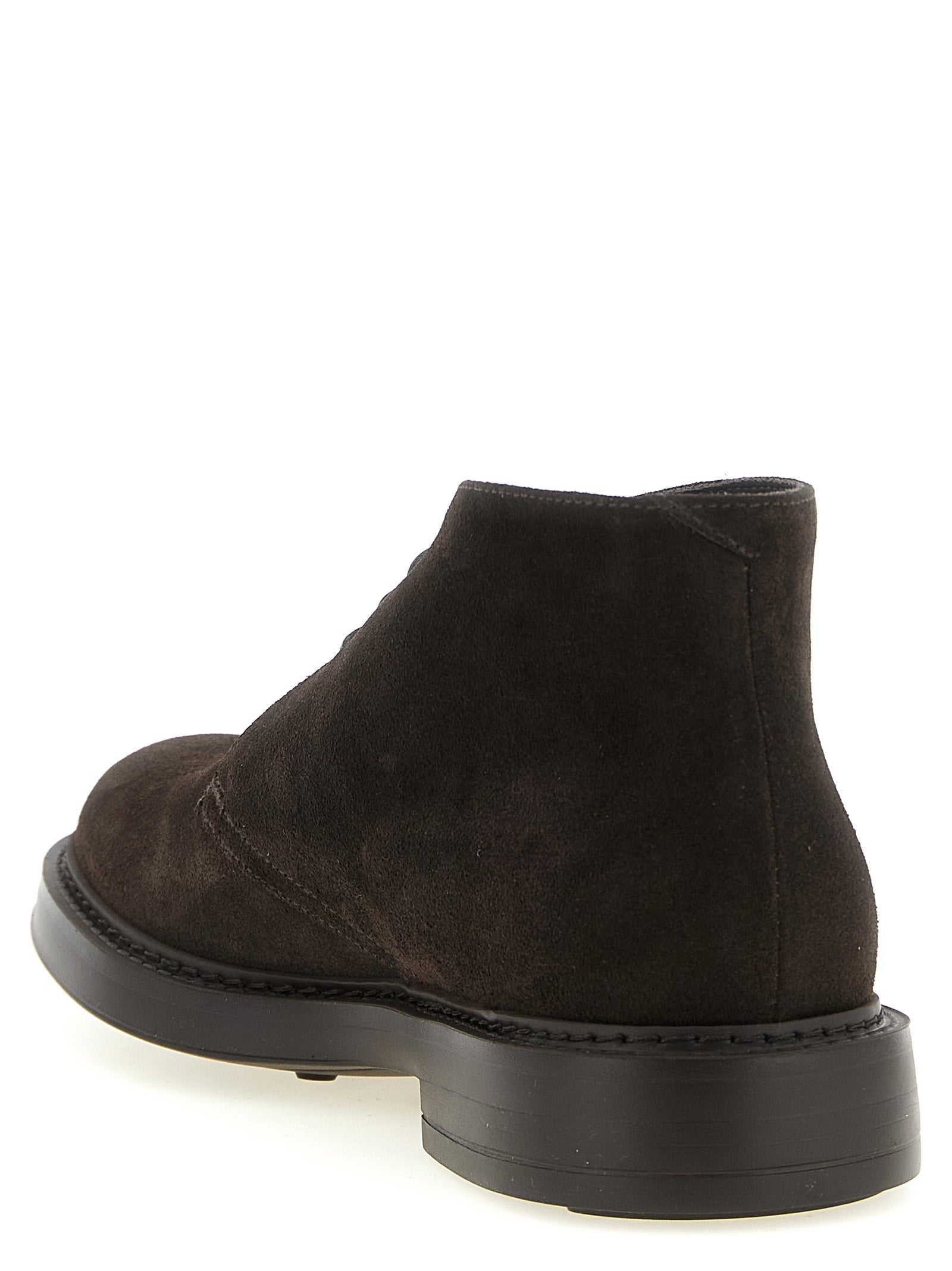 Doucal's Braune Stiefeletten aus Ziegenleder