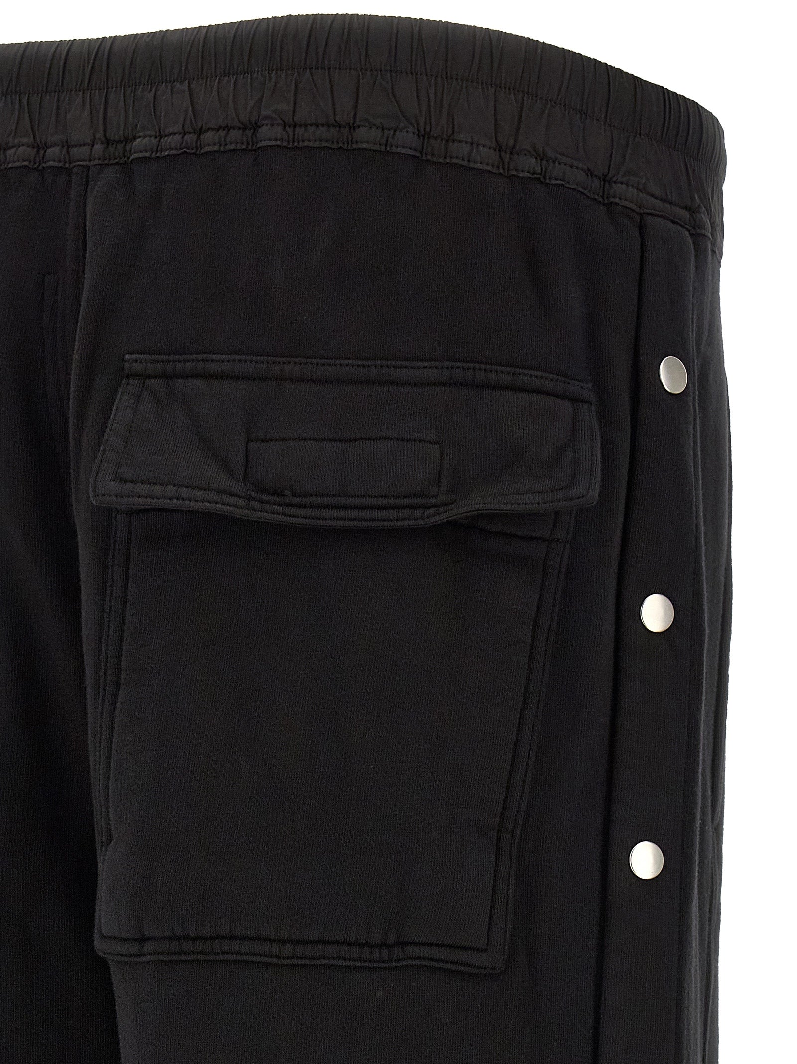 DRKSHDW Schwarze Baumwollhose mit ausgestelltem Bein