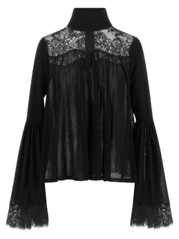Zimmermann Schwarze Lyocell-Bluse