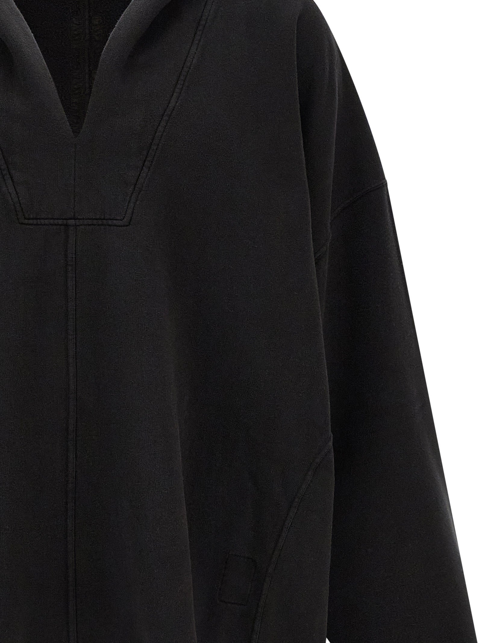 DRKSHDW Schwarzer Baumwoll-Sweatshirt