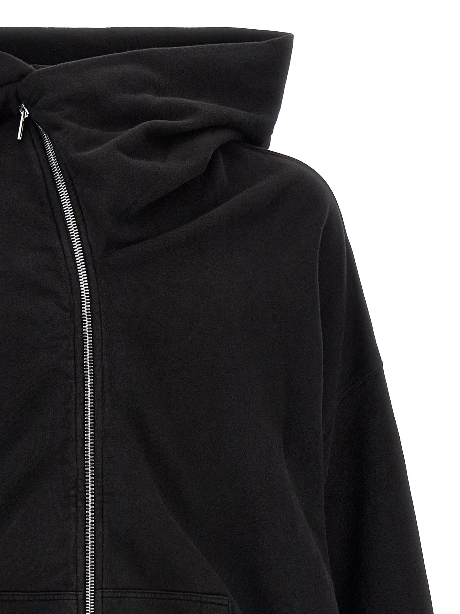 DRKSHDW Schwarzer Baumwoll-Sweatshirt
