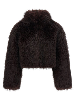 PINKO Lila Polyester Maxijacke
