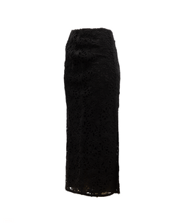 Valentino Garavani Damen Midirock mit floraler Spitze
