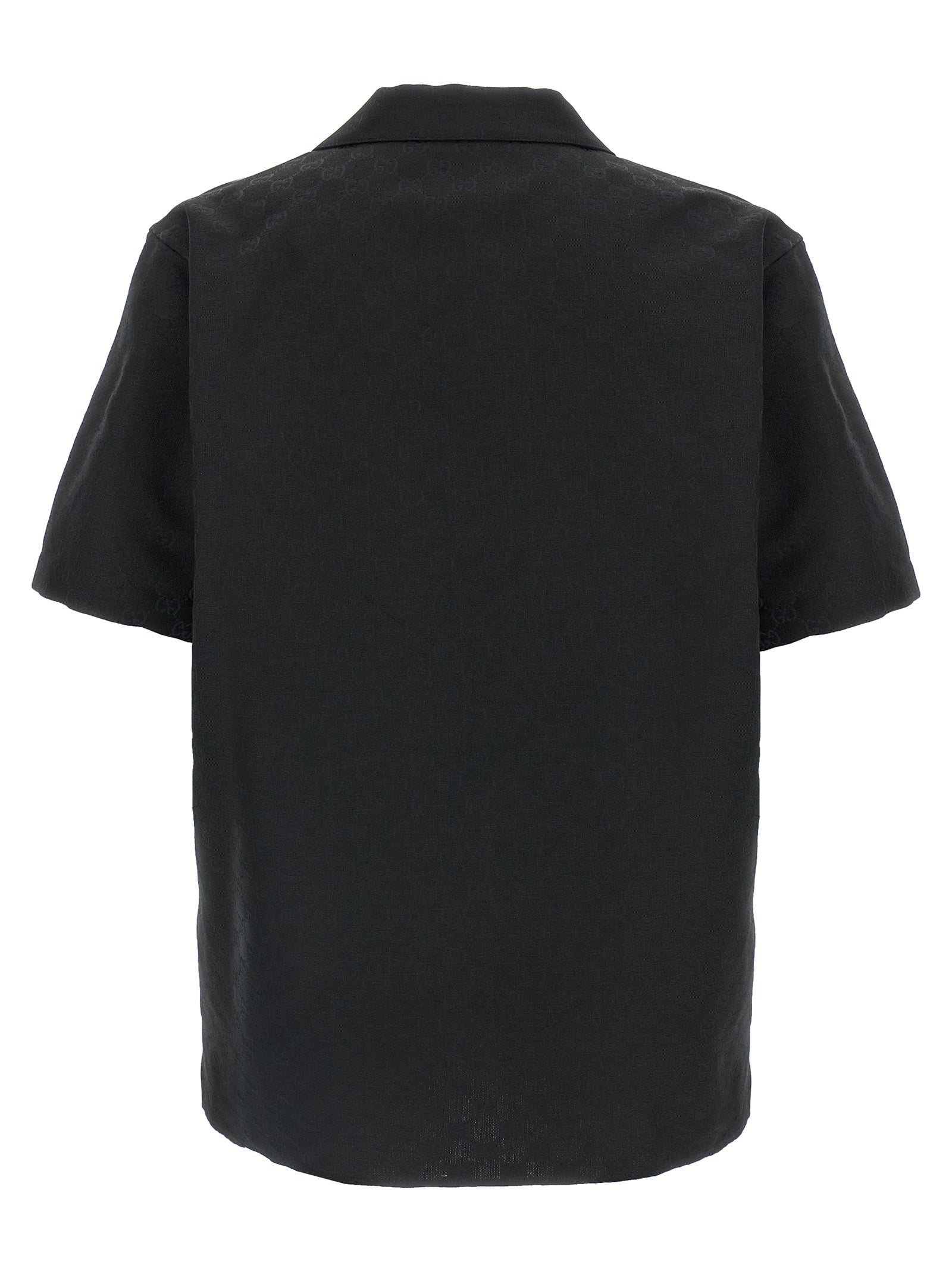 Gucci Schwarze Leinenbluse