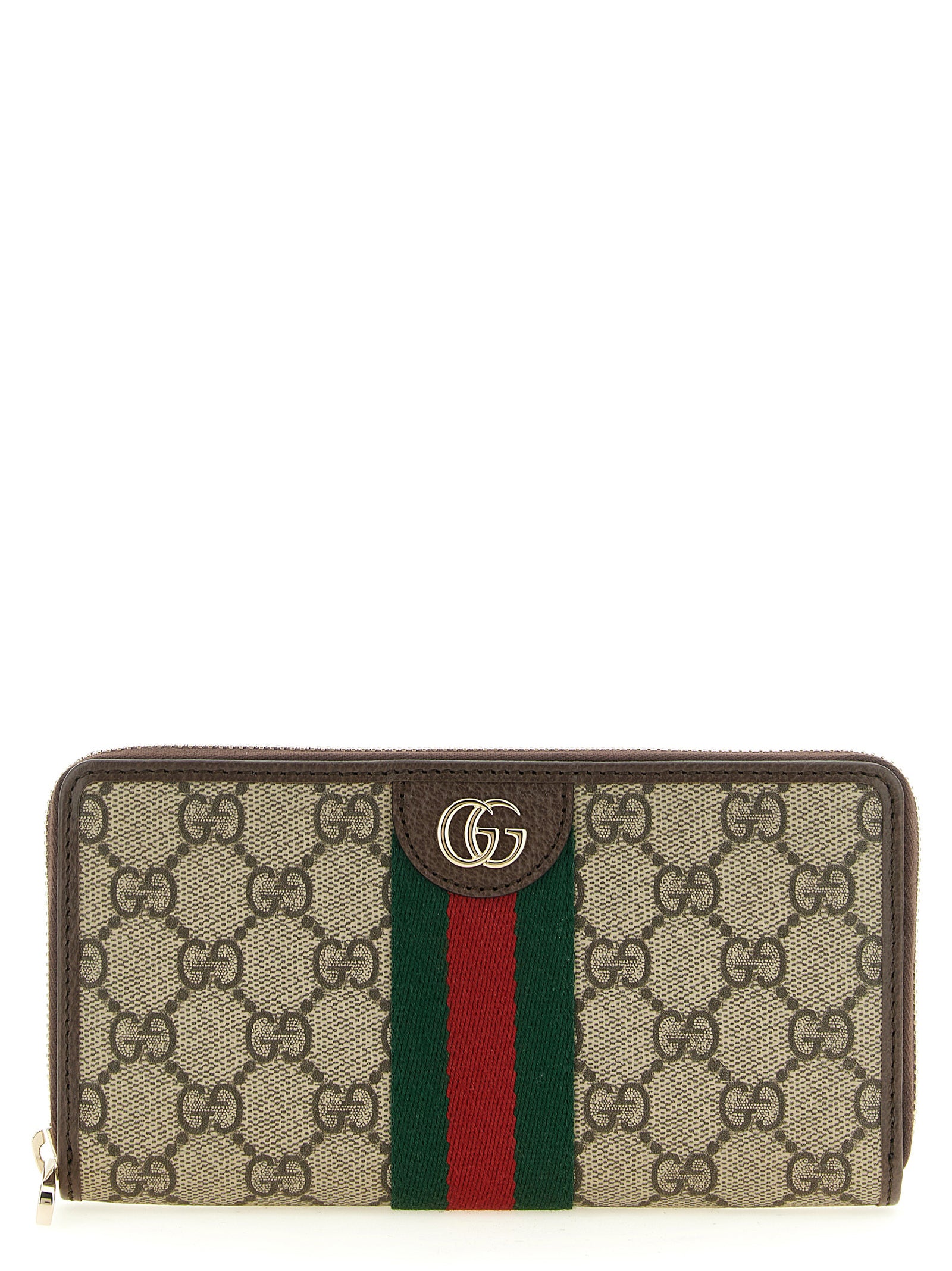 Gucci Brauner Kartenhalter aus Polyethylen