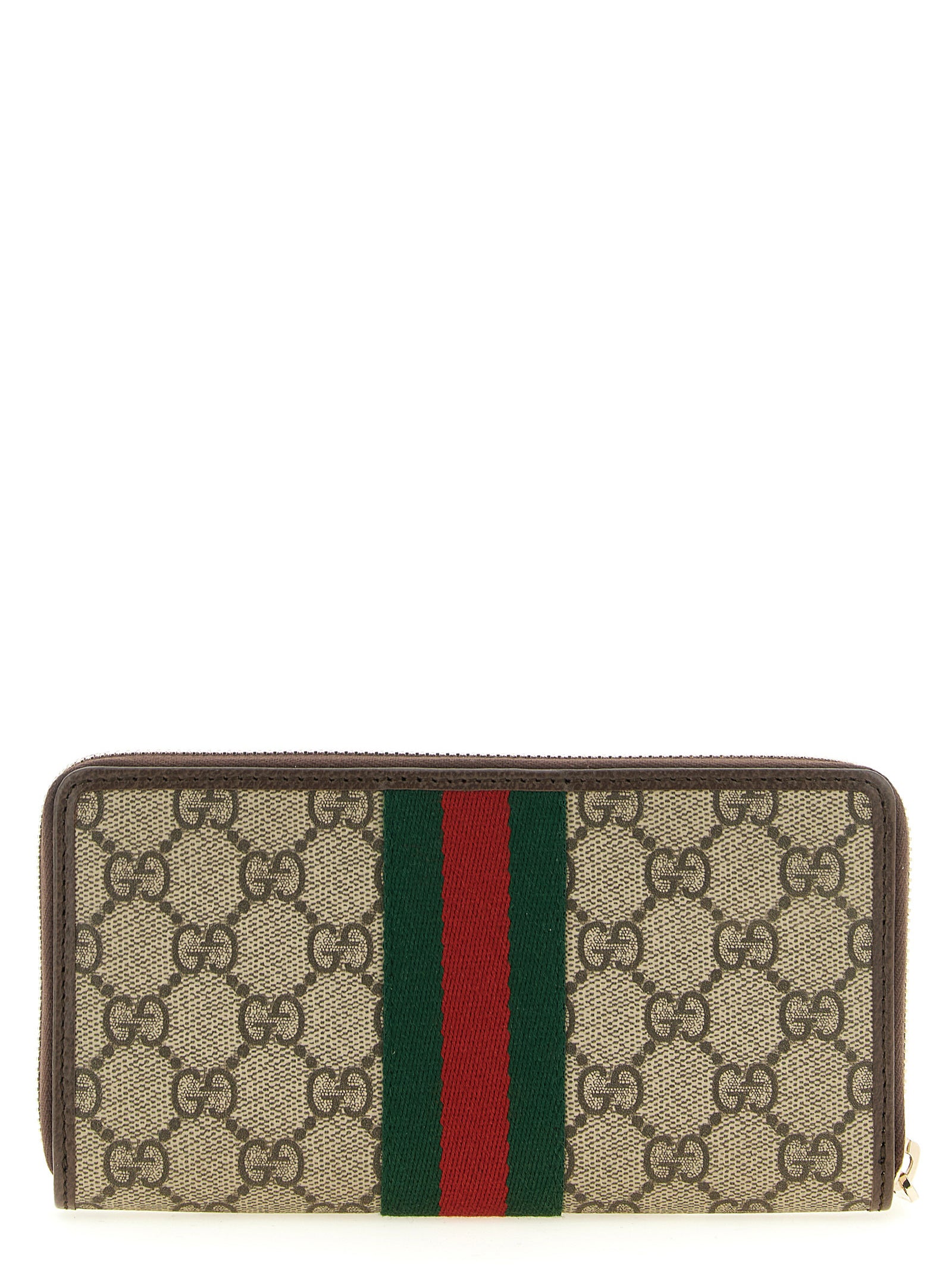 Gucci Brauner Kartenhalter aus Polyethylen