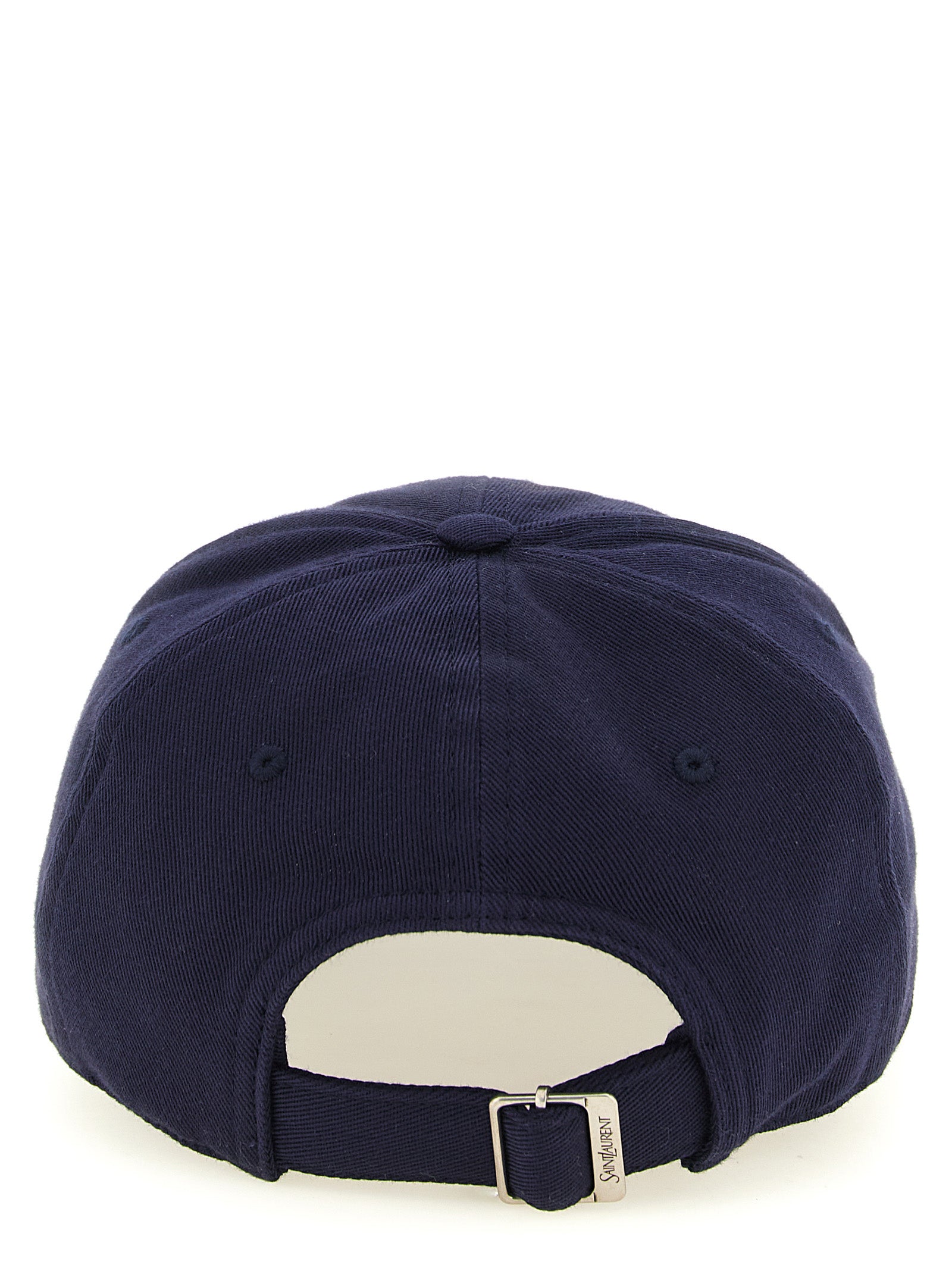 Saint Laurent Blaue Baumwollkappe (Baseball Cap)