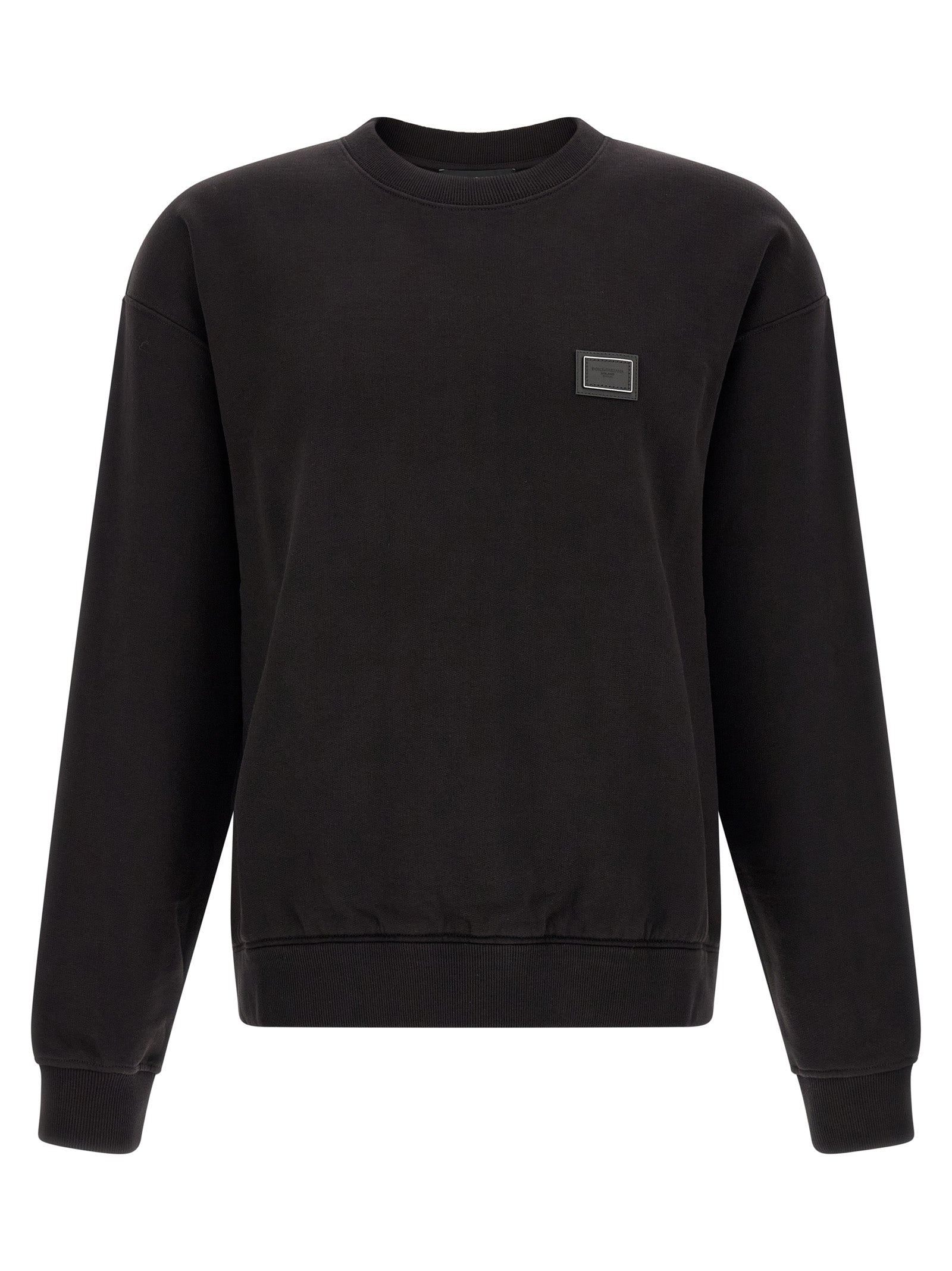 Dolce & Gabbana Schwarzer Baumwoll-Sweatshirt