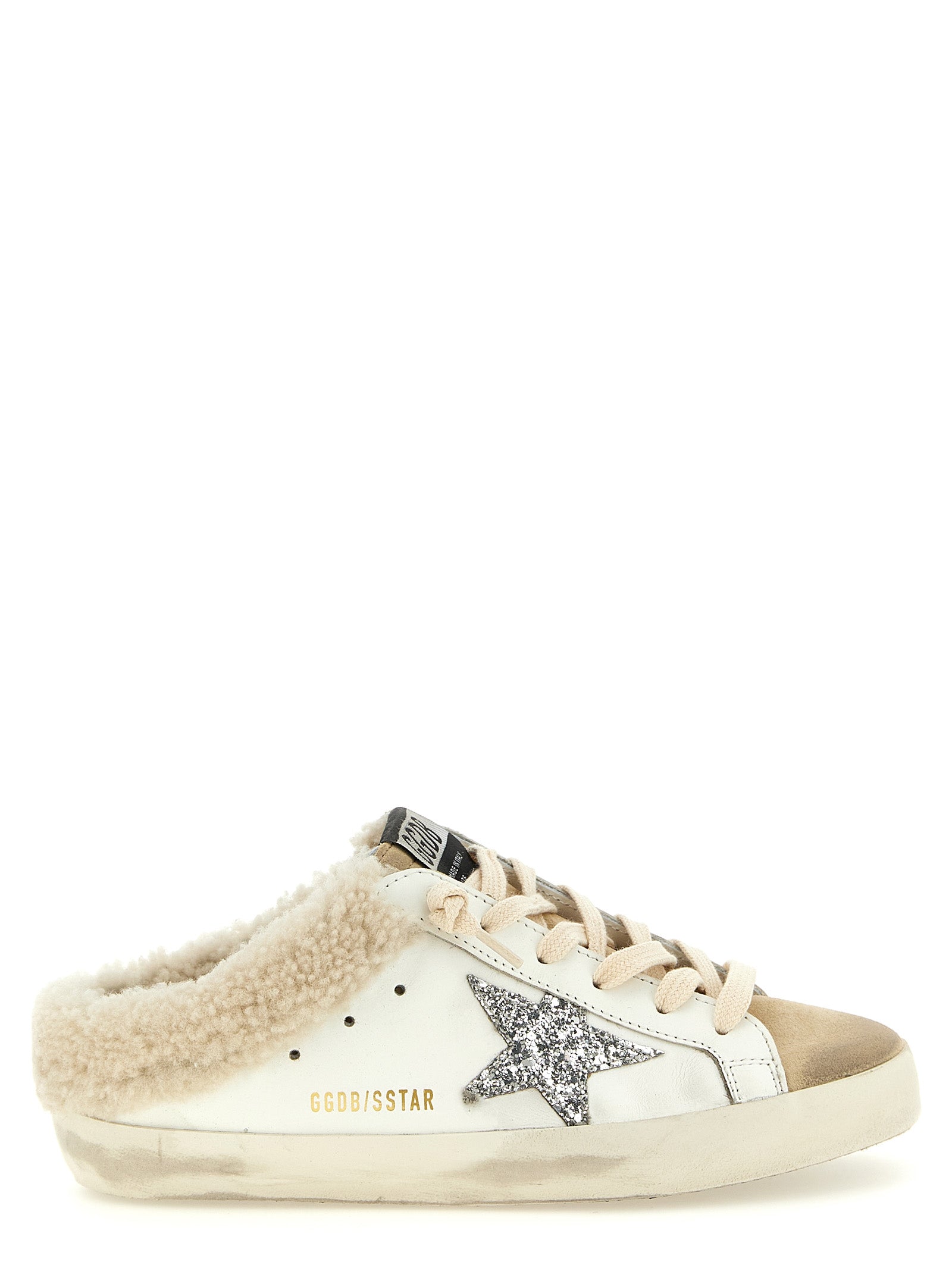 Golden Goose Weiße Leder Chunky Sneaker