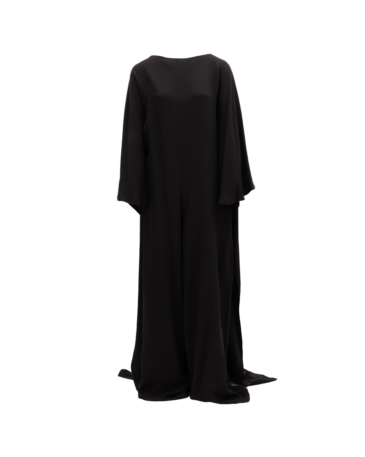 Valentino Garavani Langes Schwarzes Kleid Damen