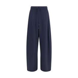 Max Mara Blaue Freizeithose aus Polyamid