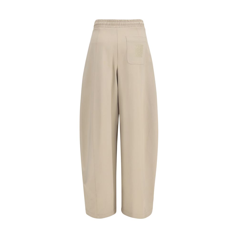 Max Mara Beige Polyamid Sporthose