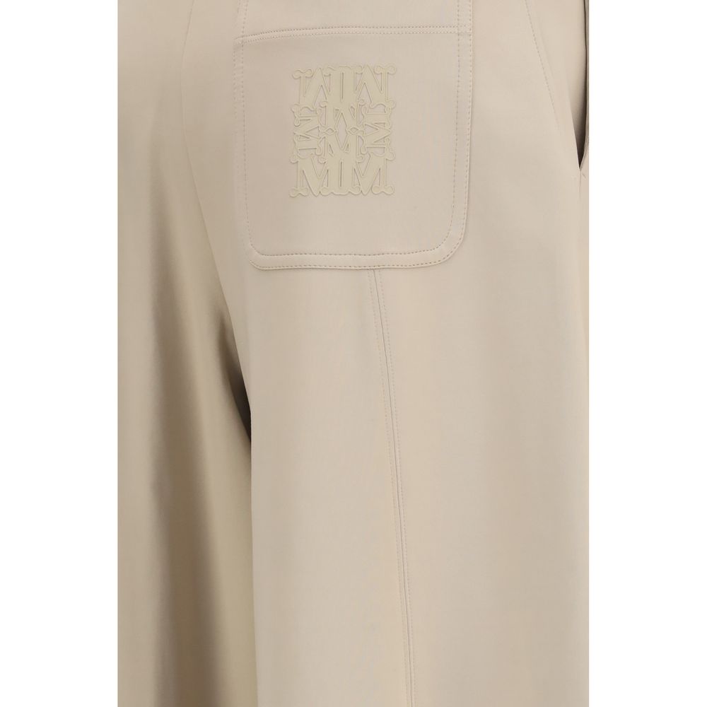 Max Mara Beige Polyamid Sporthose