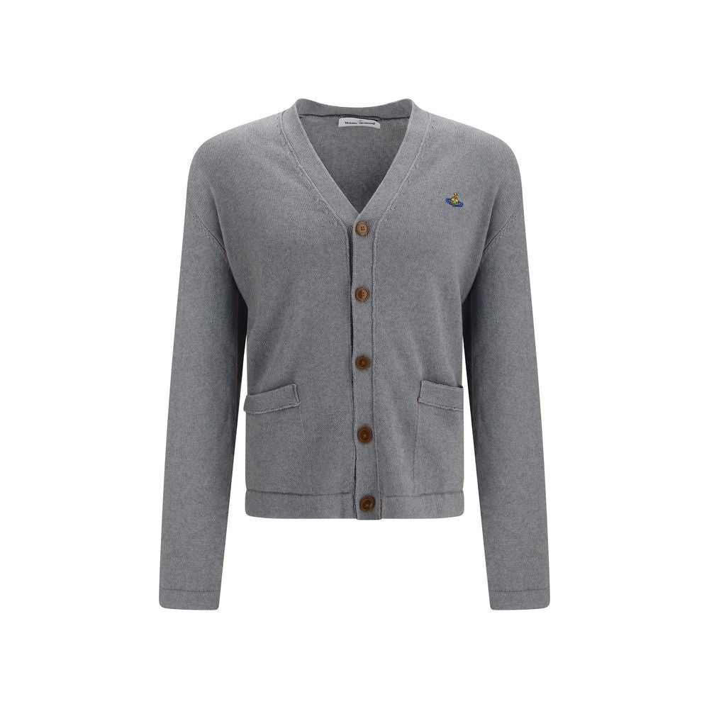 Vivienne Westwood Grauer Baumwollcardigan
