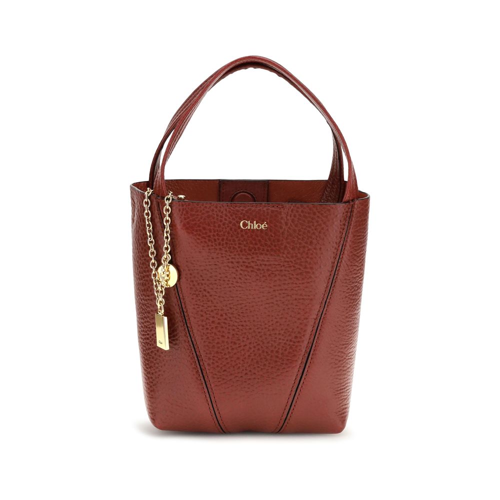 Chloé Multicolor Calf Leather Bos Taurus Schultertasche