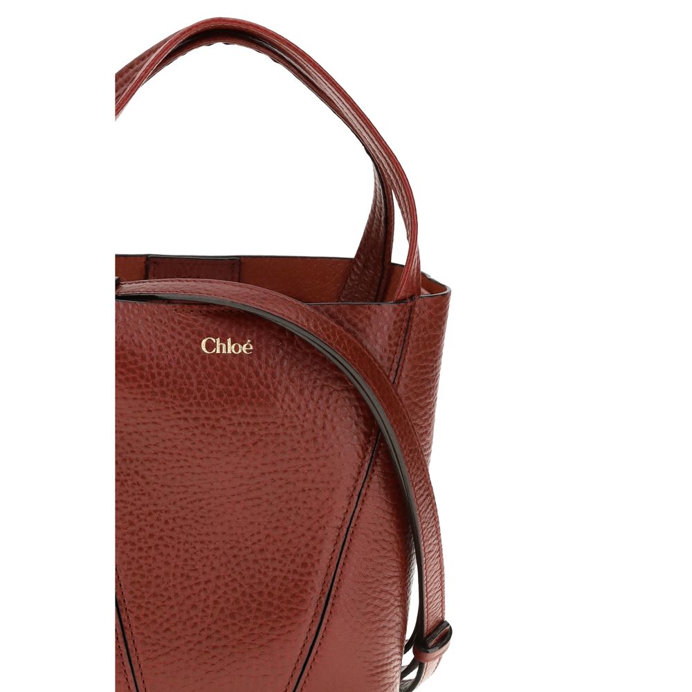 Chloé Multicolor Calf Leather Bos Taurus Schultertasche