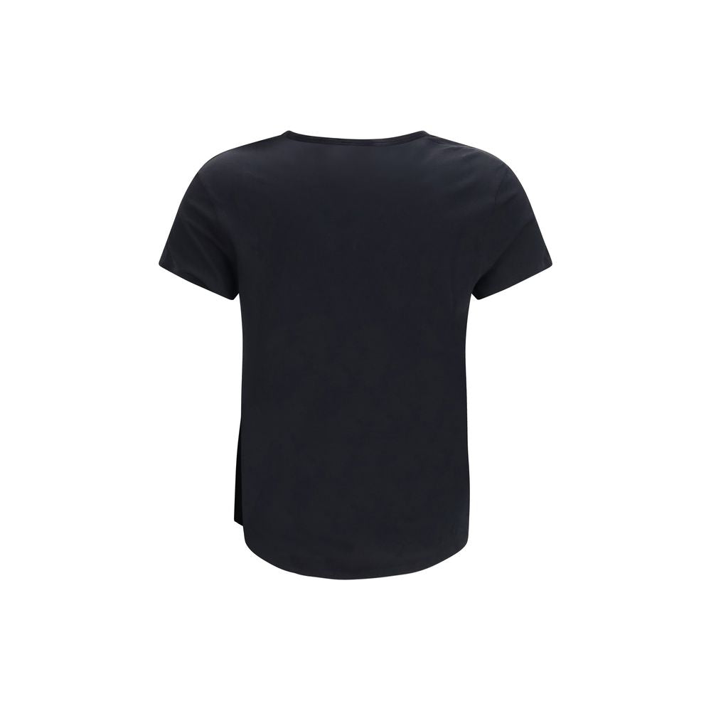 Fendi Schwarzes Baumwoll-T-Shirt