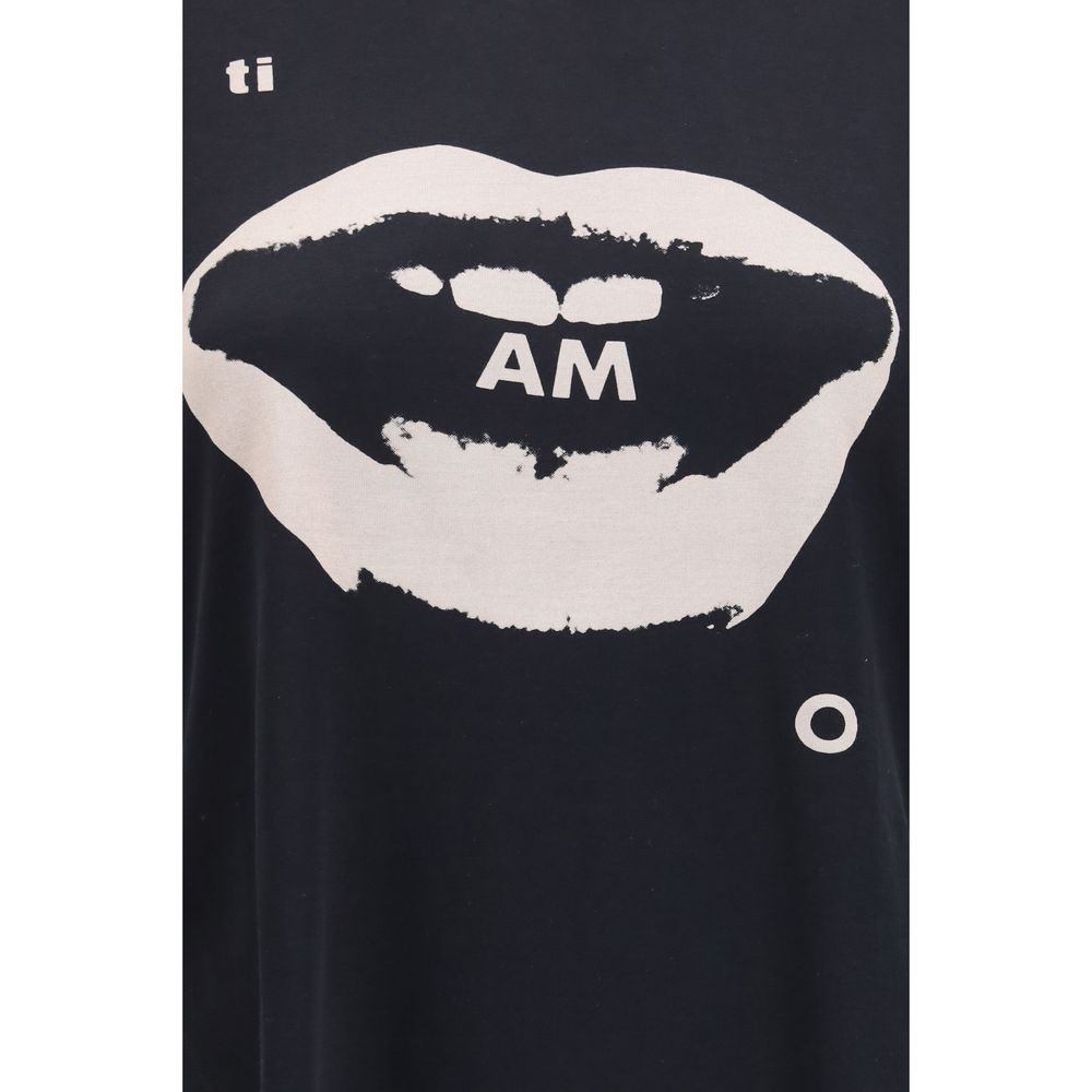 Fendi Schwarzes Baumwoll-T-Shirt