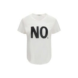 Fendi Weißes Baumwoll-T-Shirt