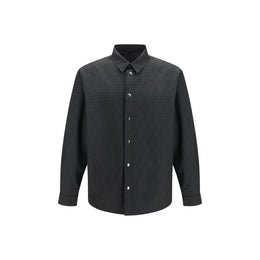 Fendi Schwarzes Hemd aus Polyester