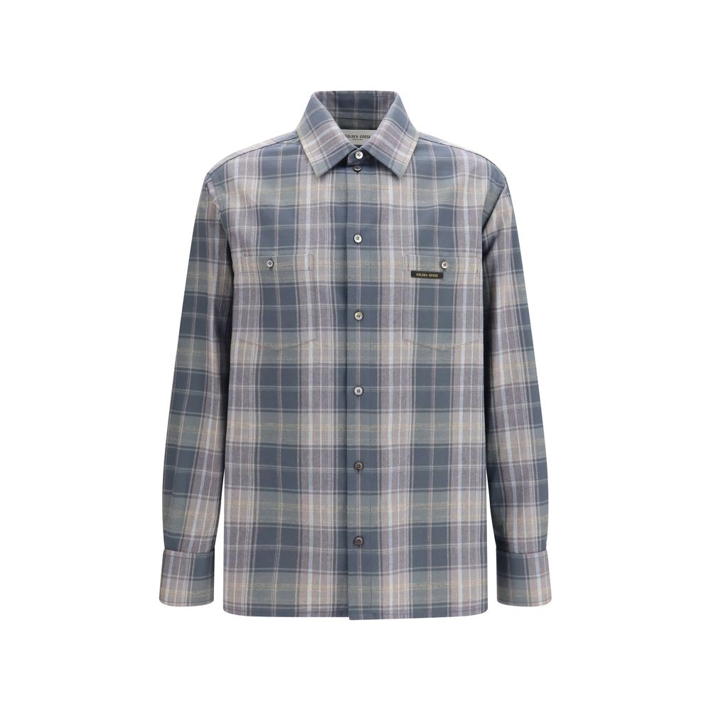 Golden Goose Mehrfarbiges Hemd aus Baumwolle mit Muster